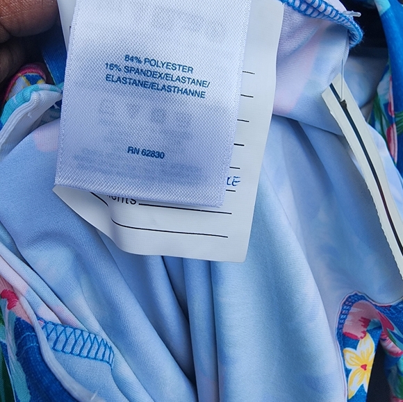 Mens Lands' End Polo Hawaiian shirt - Picture 5 of 5